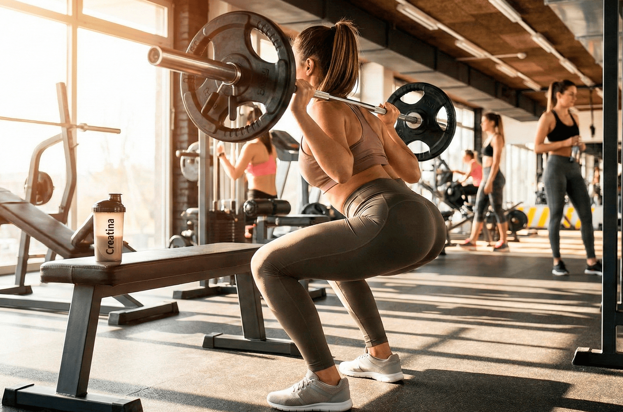 Mulheres e Creatina: Benefícios para definição de glúteos e pernas sem virilização